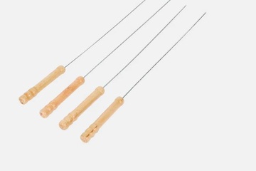 Afbeelding van 12x Barbecue spiezen lang model