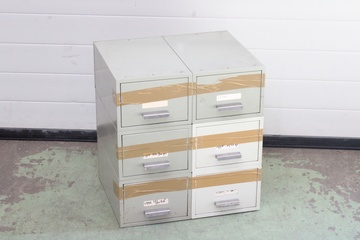 Afbeelding van Metalen Archief-Ladekast met 6-Lades