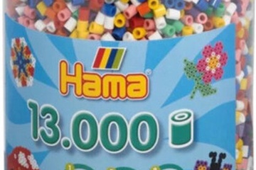 Afbeelding van Hama - Strijkkralen in een Ton – 13000 Kralen