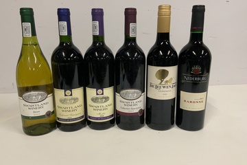 Afbeelding van Mix van 6 Zuid-Afrikaanse Wijnen