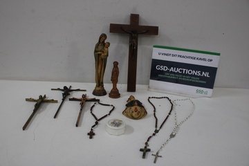 Afbeelding van Mix van religieuze objecten 11 stuks
