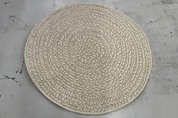 Afbeelding van Vidaxl vloerkleed 90x90 kenzy rond