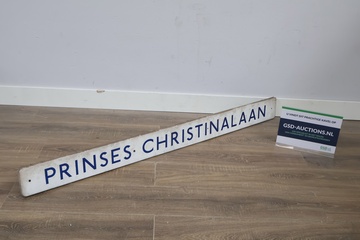 Afbeelding van Prinses Christinalaan Straatnaambord