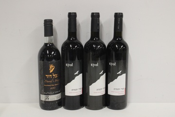 Afbeelding van Collectie rode wijn 4 stuks