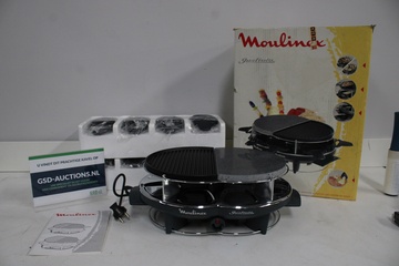 Afbeelding van Moulinex Raclette Grill/Gourmetstel