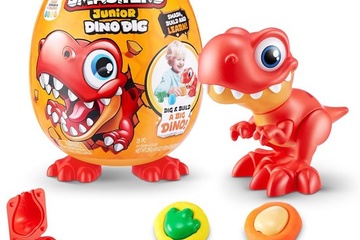 Afbeelding van Dino Dig Groot ei - 29cm - T-rex