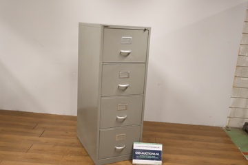 Afbeelding van Metalen Gispen Archief-Ladekast met 4-Lades