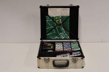 Afbeelding van Complete Pokerset - Met Koffer