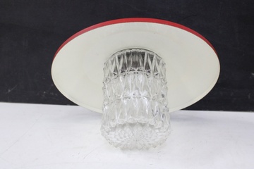 Afbeelding van Vintage Kristalglazen Plafondlamp - Jaren '60