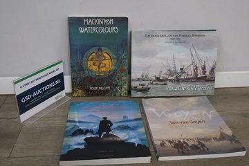 Afbeelding van Mix van kunstboeken 4 stuks