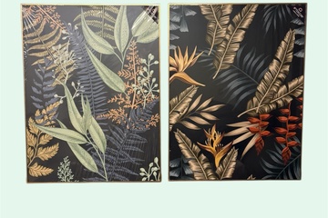 Afbeelding van Tropicana schilderij modern in lijst