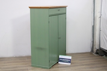 Afbeelding van Groen Houten Linnenkast