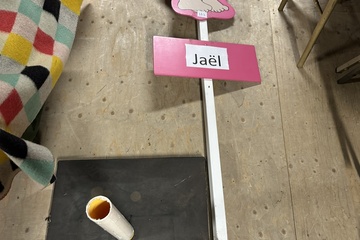 Afbeelding van 162. Babybord meisje