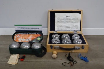 Afbeelding van Set jeu de boules ballen 9 stuks