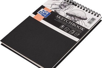 Afbeelding van Oxford Schetsboek -Dubbel spiraal -Harde kartonnen kaft -A5