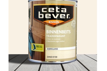 Afbeelding van Cetabever Interieur Beits Acryl 130 Zand 750ml