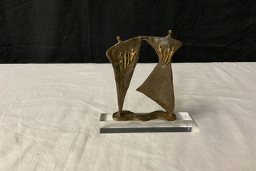 Afbeelding van Bronzen 'Verbinding' Beeld