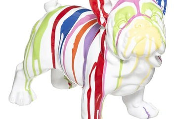 Afbeelding van Hond  34x18x26 bl, wit