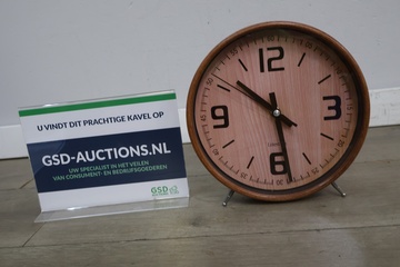 Afbeelding van Houten klok van Lifestyle
