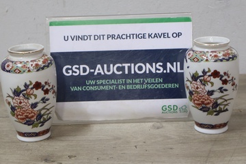 Afbeelding van Set van 2 Oosterse Vazen'