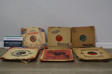Afbeelding van Mix van Grammofoonplaten, Bakelietplaten