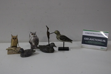 Afbeelding van Mix van 6 Vogelbeelden