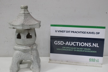 Afbeelding van Decoratief Oosters Pagode Tuinbeeld'