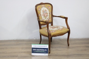 Afbeelding van Antieke Louis XV-Stijl Fauteuil