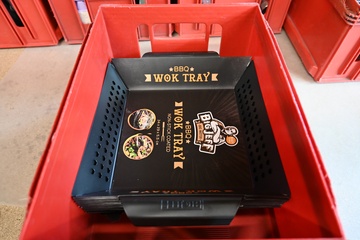 Afbeelding van BBQ wok rek