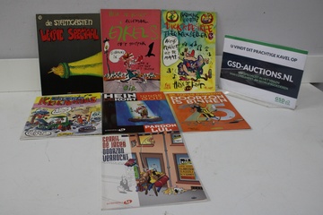 Afbeelding van Mix van 7 Vintage Stripboeken