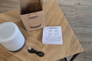 Afbeelding van Lamp speaker met radio