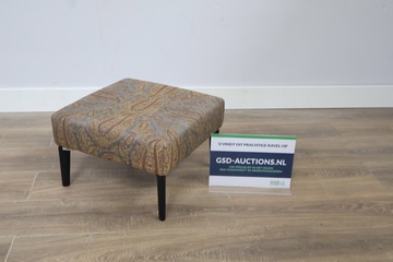 Afbeelding van Vierkante Vintage Ottoman