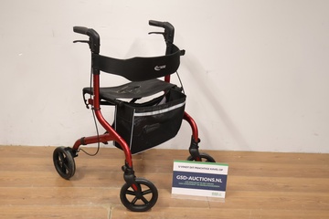 Afbeelding van Zwart/Rode MultiMotion Rollator