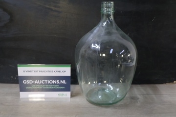 Afbeelding van Vintage glazen gistfles