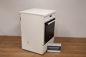 Afbeelding van Wit 4-Pits Gasfornuis met Heteluchtoven van Siemens