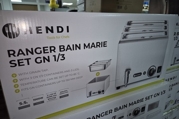 Afbeelding van Ranger bain marie set gn 1/3 met afvoerkraan NIEUW