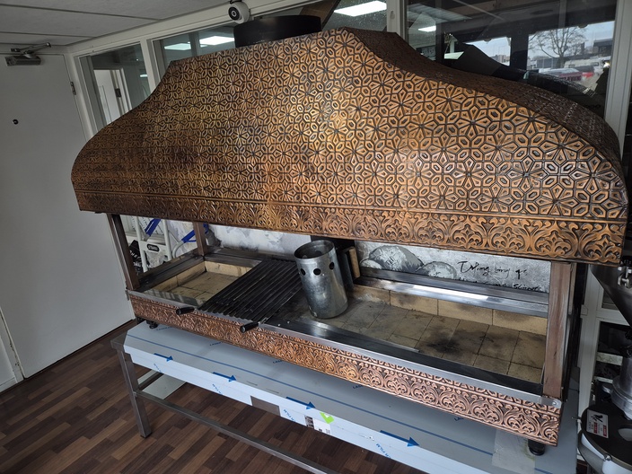 Charcoal Houtskooloven 180cm