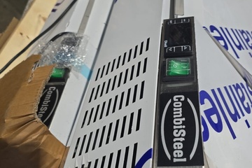 Afbeelding van Nieuwe opzetkoeling 180 cm rvs deksel