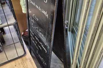 Afbeelding van Stoepbord krijtbord