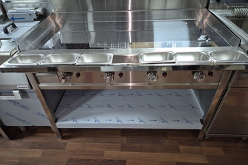 Afbeelding van 120 cm Spiegelbakplaat gas nieuw