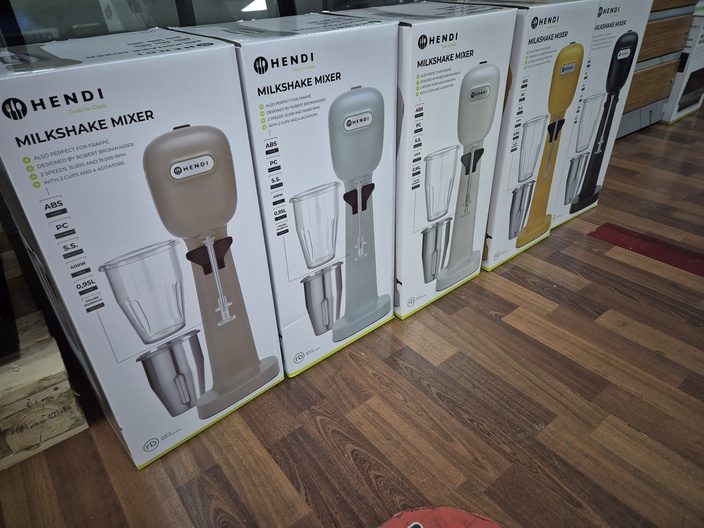 Nieuwe milkshake mixer kleur wit