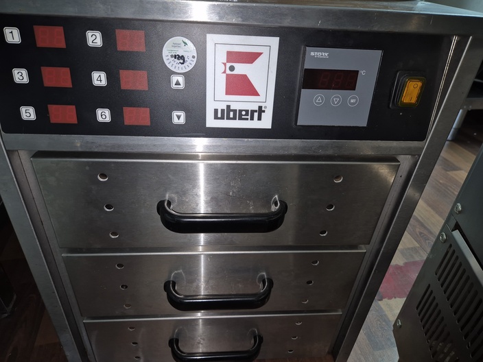 3 laden warmhoudkast Ubert WS1