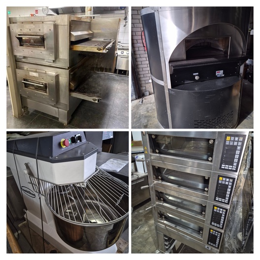 Veiling pizzeria apparatuur bakkerijmachines te Amsterdam