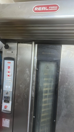 Real forni rotatieoven Gas  Met gasbrander