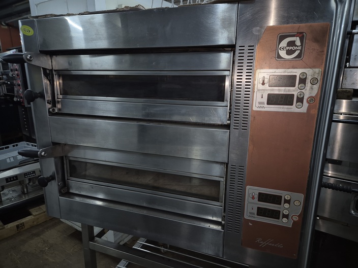 Diepe dubbele pizzaoven Cuppone Raffaello
