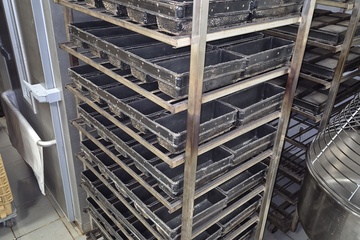 Afbeelding van Broodwagen 60/80 met 8 rekken tbv 96 broden