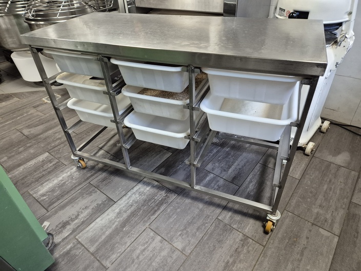 RVS grondstoffen kar