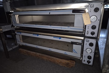 Afbeelding van Nieuwe dubbele pizzaoven elektrisch 400v