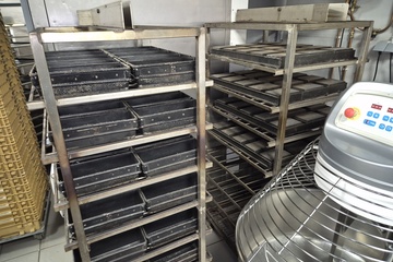 Afbeelding van Broodwagen 60/80 met 8 rekken tbv 96 broden