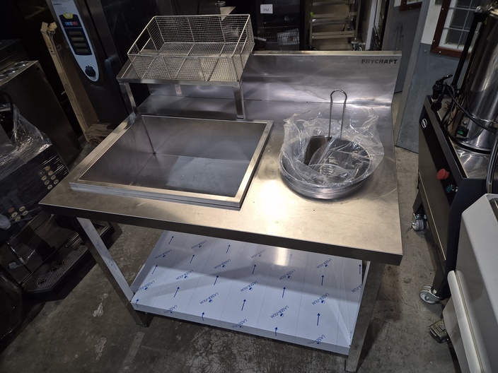 Paneertafel rvs nieuw